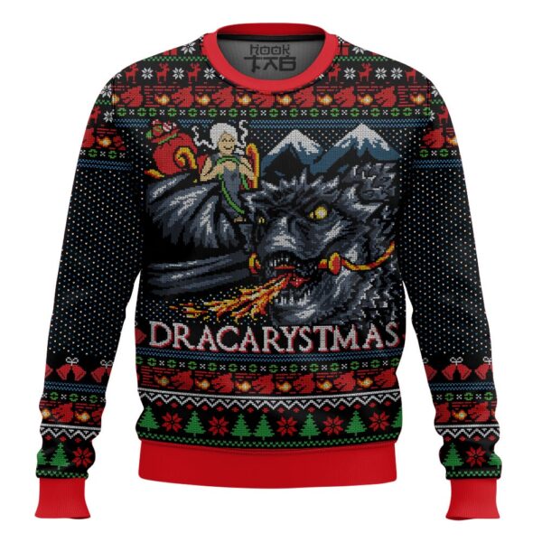 Dracarystmas Game of Thrones Christmas Best Holiday Christmas Ugly Sweater Gifts For Family