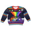 Dragon LGBT Gifts For Family Holiday Christmas Ugly Sweater