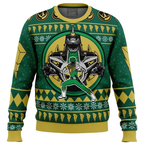 Dragonzord Power Rangers Gifts For Family Holiday Christmas Ugly Sweater