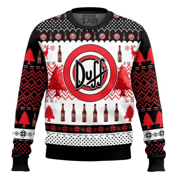 Duff Beer Best Holiday Christmas Ugly Sweater Gifts For Family