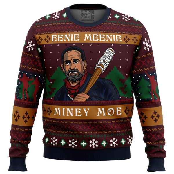 Eenie Meenie The Walking Dead Gifts For Family Holiday Christmas Ugly Sweater