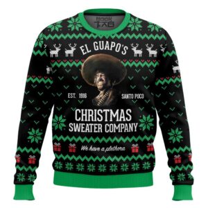 El Guapo’s Best Gifts For Family For Holiday Christmas Ugly Sweater Company Best Holiday Christmas Ugly Sweater Gifts For Family