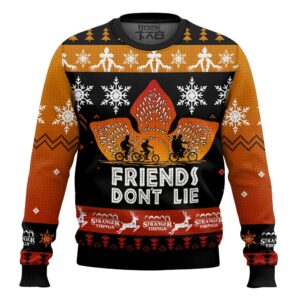 Eleven Stranger Things Best Holiday Christmas Ugly Sweater Gifts For Family