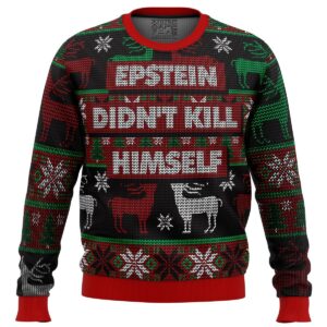 Epstein Gifts For Family Holiday Christmas Ugly Sweater