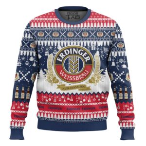 Erdinger German Beer Best Holiday Christmas Ugly Sweater Gifts For Family