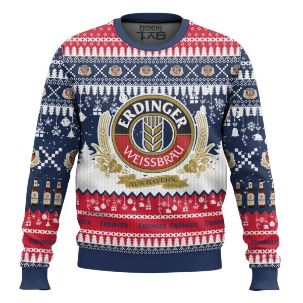 Erdinger German Beer Best Holiday Christmas Ugly Sweater Gifts For Family