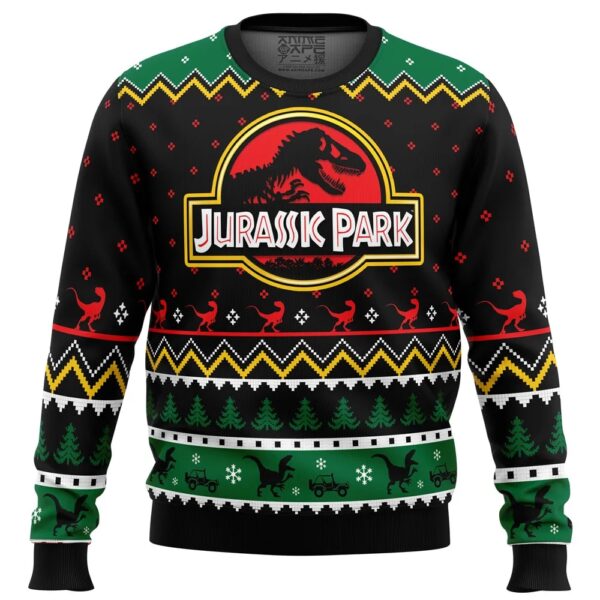 Ethics of Cloning Jurassic Park Gifts For Family Holiday Christmas Ugly Sweater