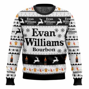 Evan Williams Best Holiday Christmas Ugly Sweater Gifts For Family