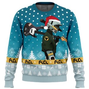 FLCL Canti Saw Christmas Tree Gifts For Family Holiday Christmas Ugly Sweater