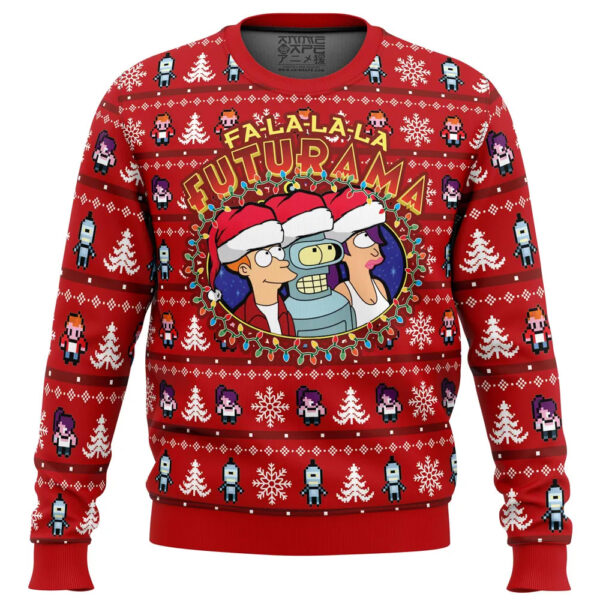 Fa-La-La-La Futurama Gifts For Family Holiday Christmas Ugly Sweater