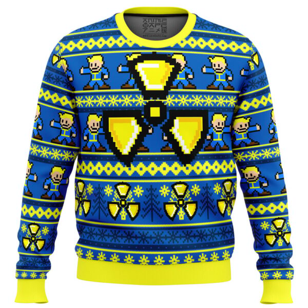 Fallout Gifts For Family Holiday Christmas Ugly Sweater