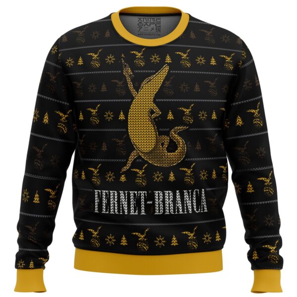 Fernet Branca Gifts For Family Holiday Christmas Ugly Sweater