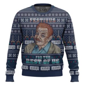 Festivus For The Rest Of Us Seinfeld Best Holiday Christmas Ugly Sweater Gifts For Family