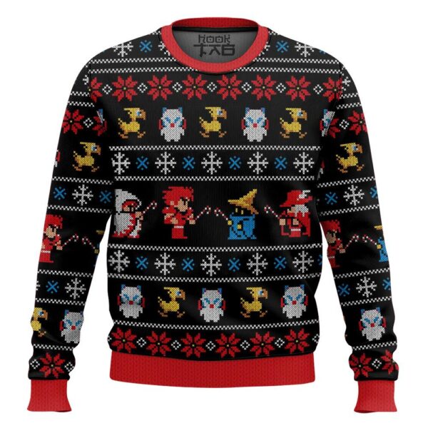 Final Fantasy Best Holiday Christmas Ugly Sweater Gifts For Family