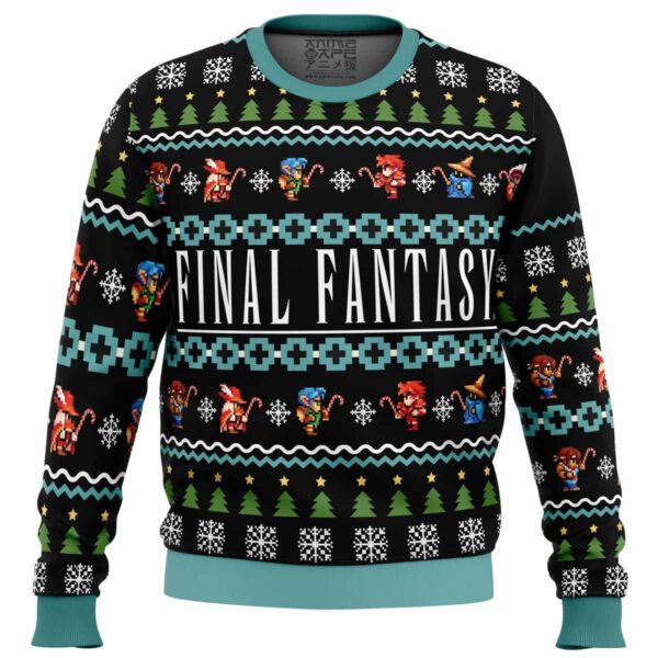 Final Fantasy Gifts For Family Holiday Christmas Ugly Sweater