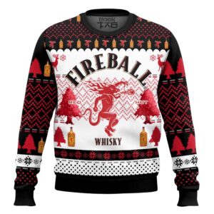 Fireball Best Holiday Christmas Ugly Sweater Gifts For Family