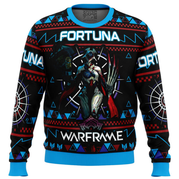 Fortuna Warframe Gifts For Family Holiday Christmas Ugly Sweater