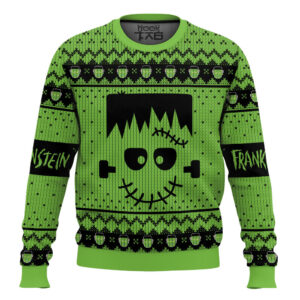 Frankenstein’s Monster Best Holiday Christmas Ugly Sweater Gifts For Family