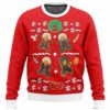 Friend Deadpool And Wolverine Best Holiday Christmas Ugly Sweater Gifts For Family