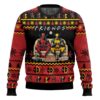 Friends Deadpool Wolverine Best Holiday Christmas Ugly Sweater Gifts For Family