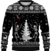 Fun Christmas Print Casual Crew Neck