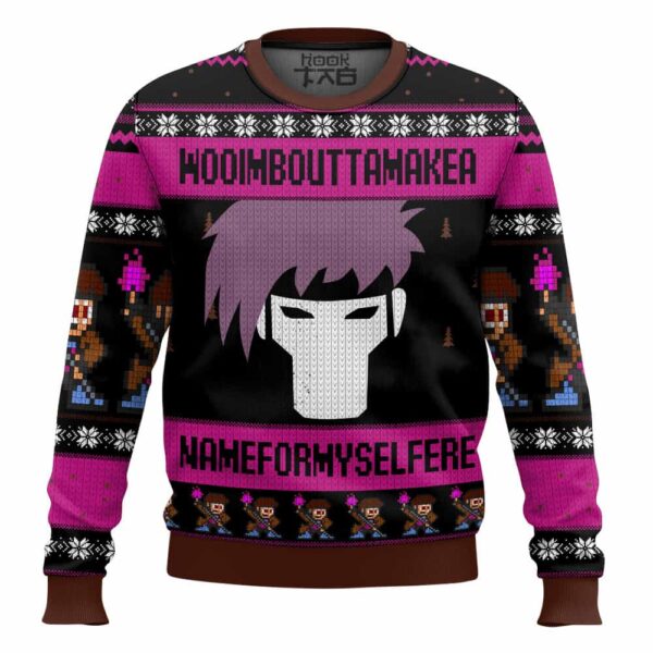 Gambit Make a name for myself Best Holiday Christmas Ugly Sweater Gifts For Family