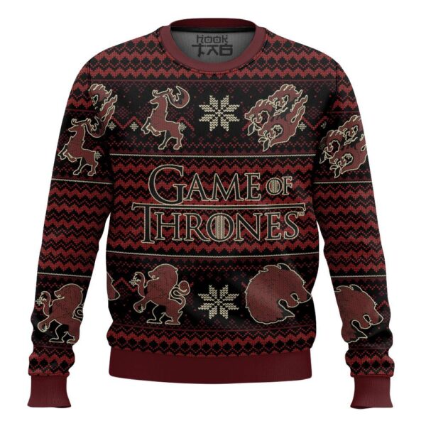 Game of Thrones Best Holiday Christmas Ugly Sweater Gifts For Family