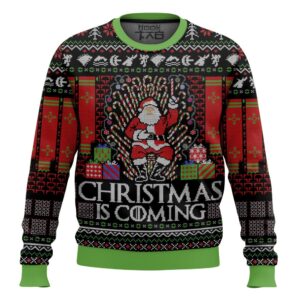 Game of Thrones Christmas is coming Best Holiday Christmas Ugly Sweater Gifts For Family