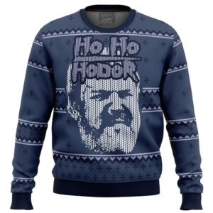 Game of Thrones Hodor Gifts For Family Holiday Christmas Ugly Sweater