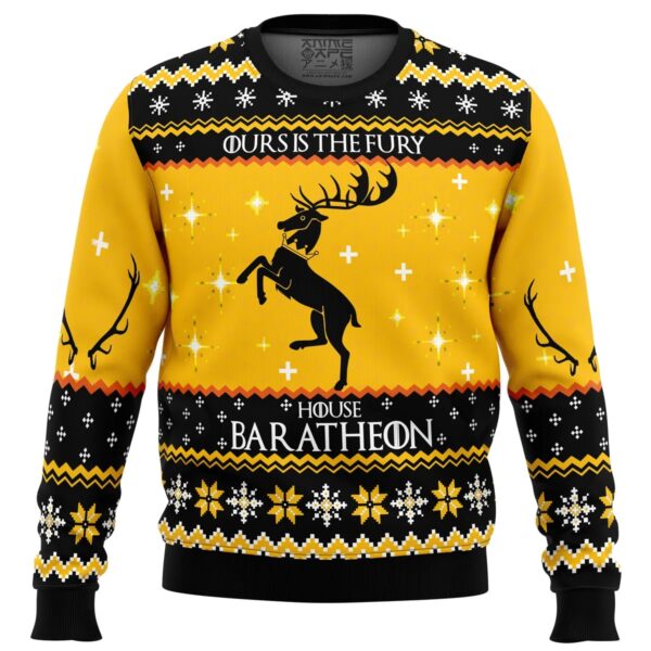 Game of Thrones House Baratheon Gifts For Family Holiday Christmas Ugly Sweater