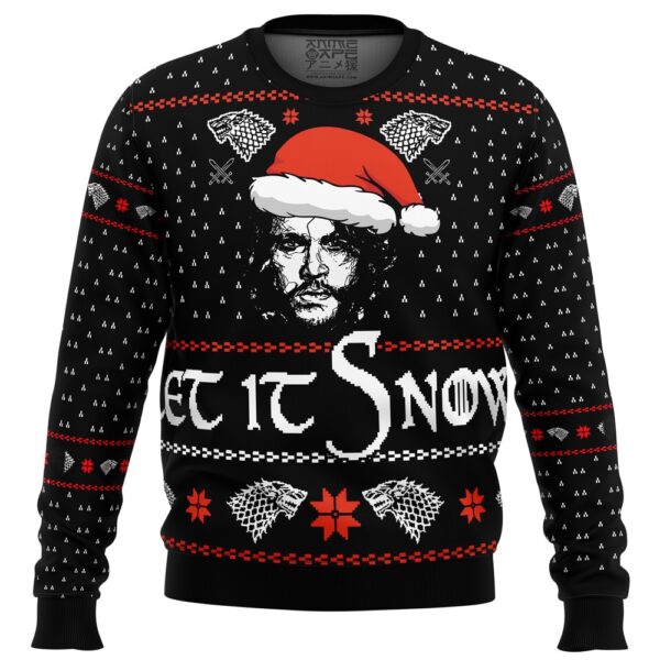 Game of Thrones Let it Snow Best Holiday Christmas Ugly Sweater Gifts For Family