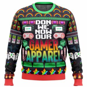 Gamer Apparel Gifts For Family Holiday Christmas Ugly Sweater