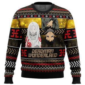 Ganta And Shiro Deadman Wonderland Gifts For Family Holiday Christmas Ugly Sweater