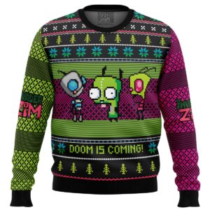 Get Ready for Doom Gifts For Family Holiday Christmas Ugly Sweater