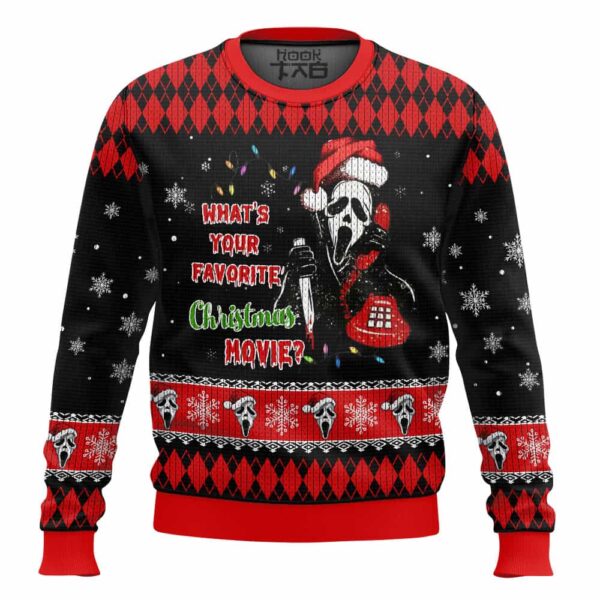 Ghostface Best Holiday Christmas Ugly Sweater Gifts For Family