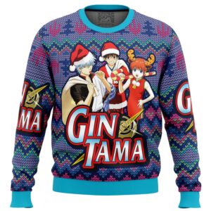 Gintama Alt Gifts For Family Holiday Christmas Ugly Sweater