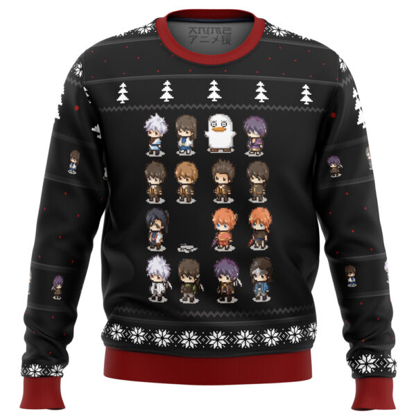 Gintama Sprites Gifts For Family Holiday Christmas Ugly Sweater