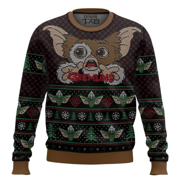 Gizmo Gremlins Best Holiday Christmas Ugly Sweater Gifts For Family