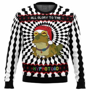 Glory To The Hypnotoad Gifts For Family Holiday Christmas Ugly Sweater