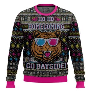 Go Bayside Homecoming Christmas Best Holiday Christmas Ugly Sweater Gifts For Family