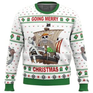 Going Merry Christmas OP Pirates Gifts For Family Holiday Christmas Ugly Sweater