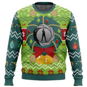 Golden Eye Gifts For Family For Holiday Christmas Ugly Sweater