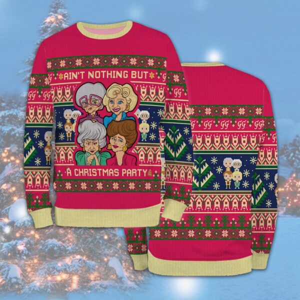 Golden Girls Best Holiday Christmas Ugly Sweater Gifts For Family