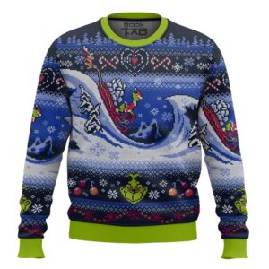 Grinch Cuddly as a Cactus Christmas Best Holiday Christmas Ugly Sweater Gifts For Family