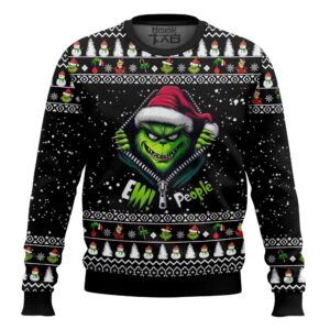 Grinch Ew People Best Holiday Christmas Ugly Sweater Gifts For Family