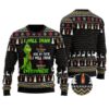 Grinch I Will Drink Fireball Everywhere Best Holiday Christmas Ugly Sweater Gifts For Family