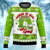 Grinch Smoked all the Who Hash Christmas 420 Best Holiday Christmas Ugly Sweater Gifts For Family