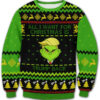 Grinch Weed Best Holiday Christmas Ugly Sweater Gifts For Family