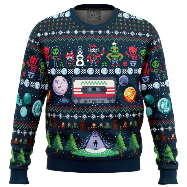 Guardians of the Galaxy Gifts For Family Holiday Christmas Ugly Sweater