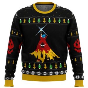 Gurren Lagann Kamina Gifts For Family Holiday Christmas Ugly Sweater